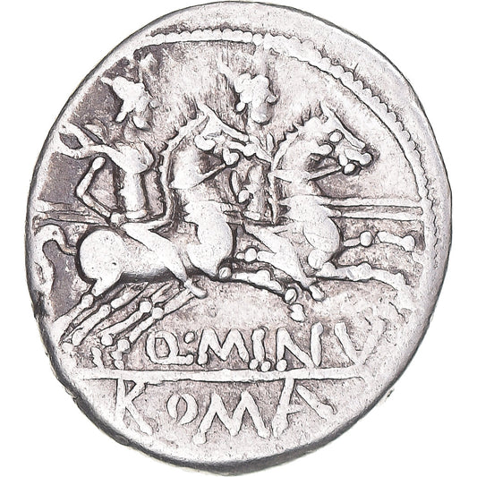 Mince,
Q. Minucius Rufus,
denár