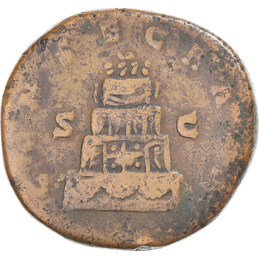 Mince,
Lucius Verus,
Sestertius