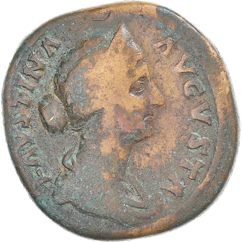 Mince,
Faustyně II.
Sestertius
