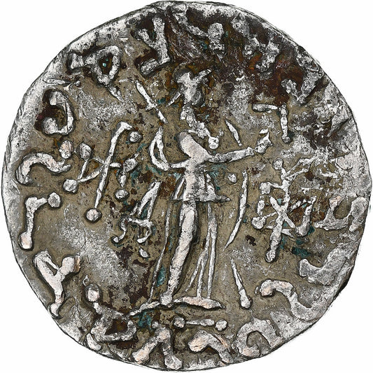 Indo-skytské království,
Azes II,
Tetradrachm