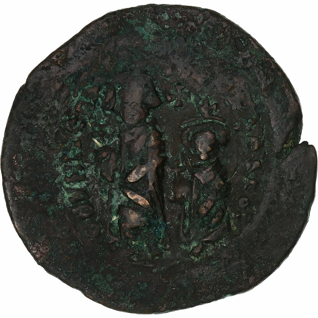 Heraclius,
s Herakleem Konstantinem,
Follis
