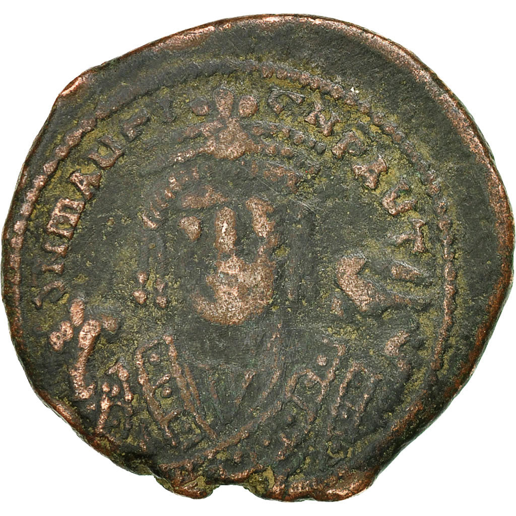 Maurice Tiberius,
Follis,
594-595