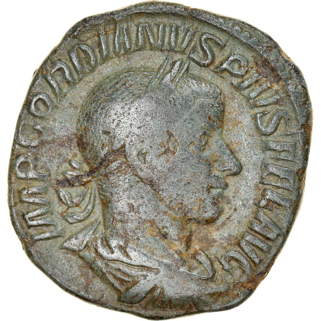 Mince,
Gordian III,
Sestertius
