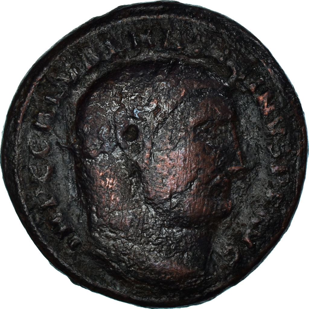 Mince, 
  
  Maximinus II, 
  
  Nummus