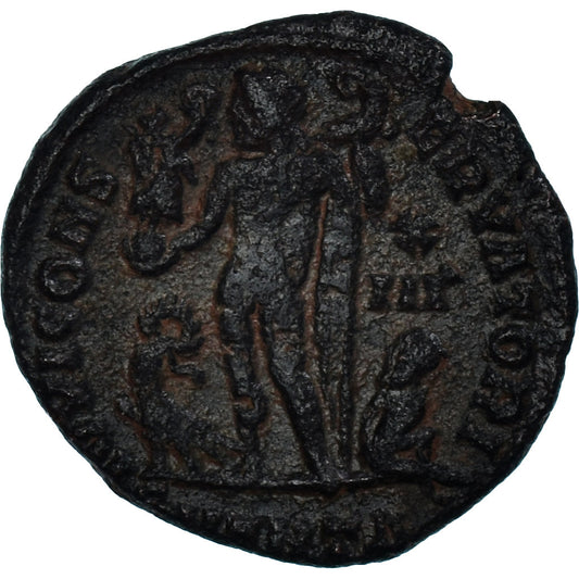 Mince, 
  
  Licinius II. 
  
  Follis