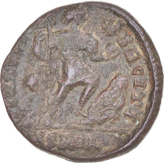 Mince, 
  
  Theodosius I., 
  
  Follis