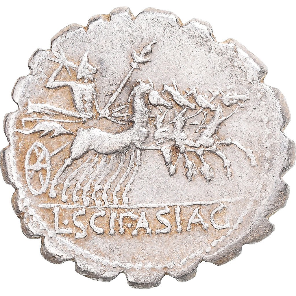 Mince, 
  
  Scipia, 
  
  Denár Serratus