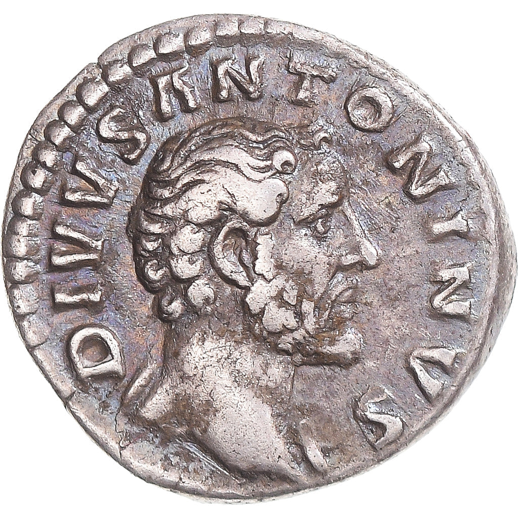 Mince, 
  
  Divus Antoninus Pius, 
  
  denár
