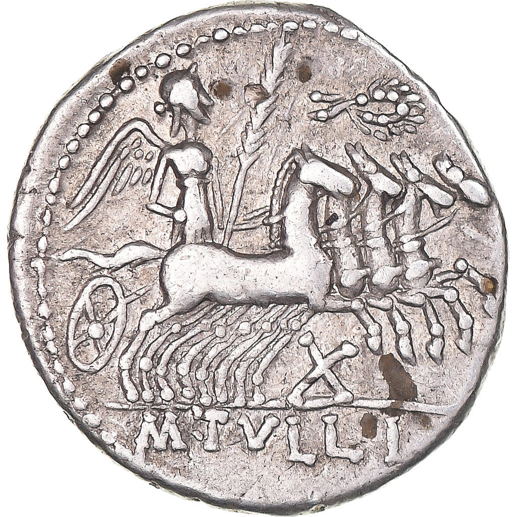 Mince, 
  
  M. Tullius, 
  
  denár