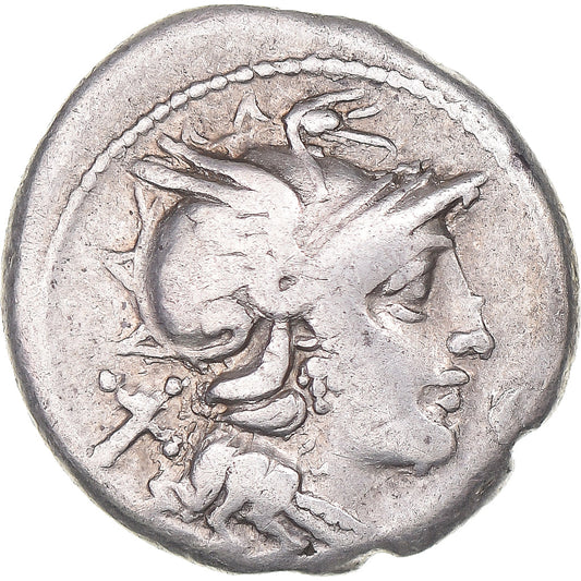 Mince, 
  
  denár, 
  
  157-156 před naším letopočtem