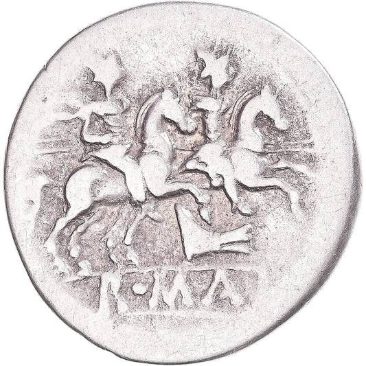 Mince, 
  
  denár, 
  
  206-195 před naším letopočtem