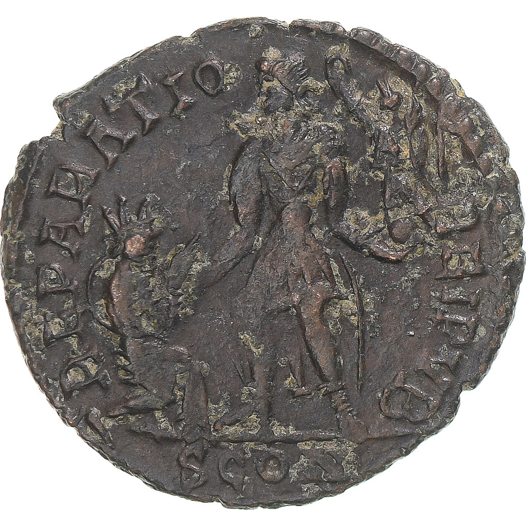 Mince, 
  
  Valentiniana II. 
  
  Æ