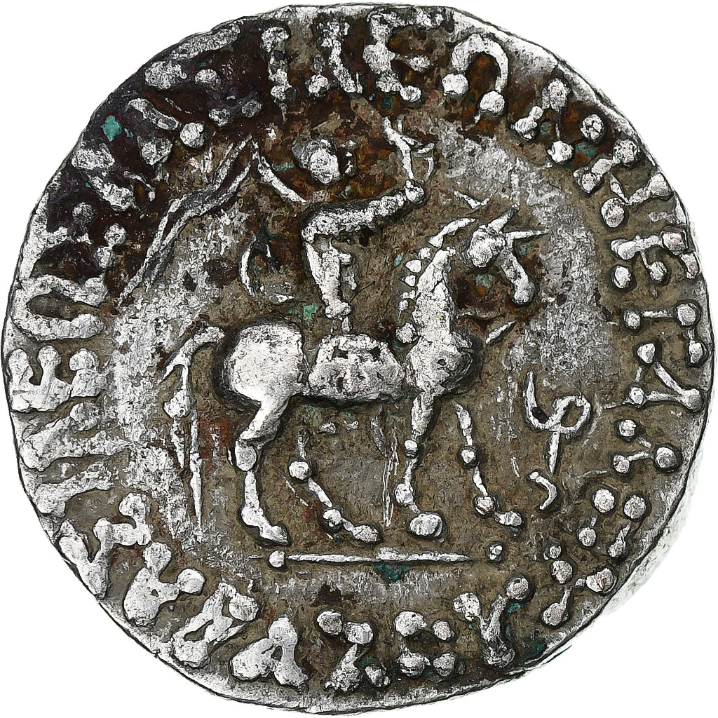 Indo-skytské království, 
  
  Azes II, 
  
  Tetradrachm