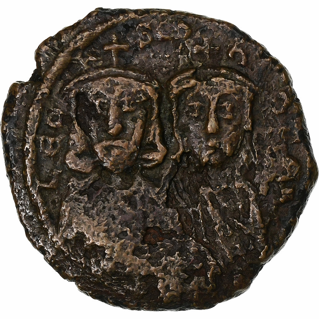 Leo V s Constantine, 
  
  Follis, 
  
  813-820