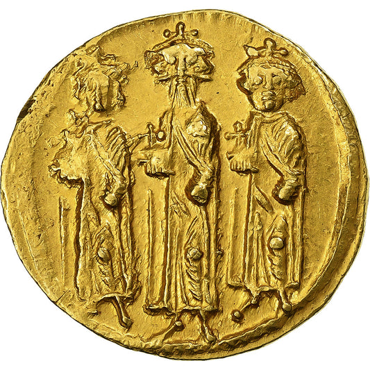 Heraclius, 
  
  Heraclius Constantine & Heraklonas, 
  
  Solidus
