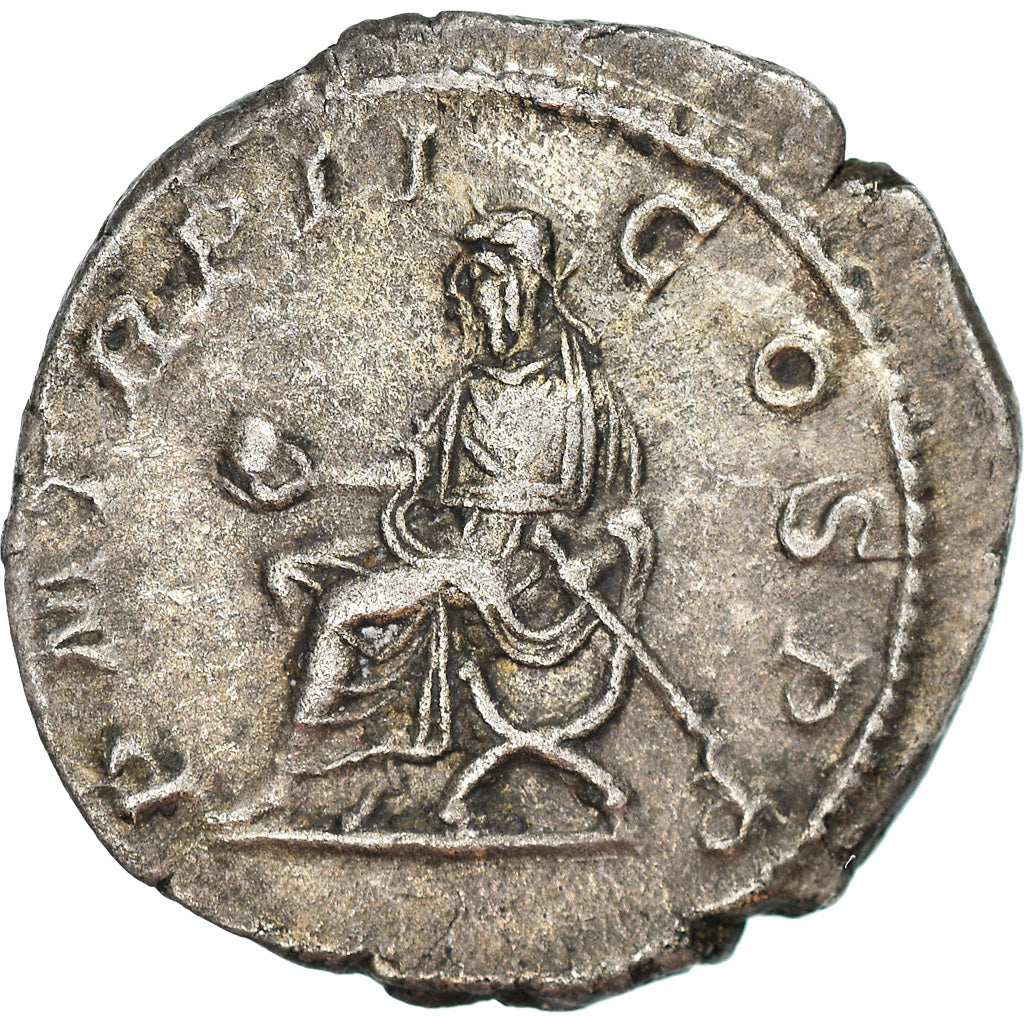 Mince, 
  
  Macrinus, 
  
  denár