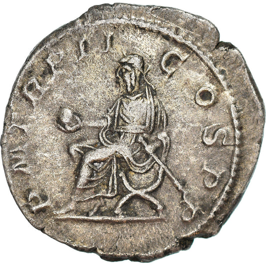 Mince, 
  
  Macrinus, 
  
  denár