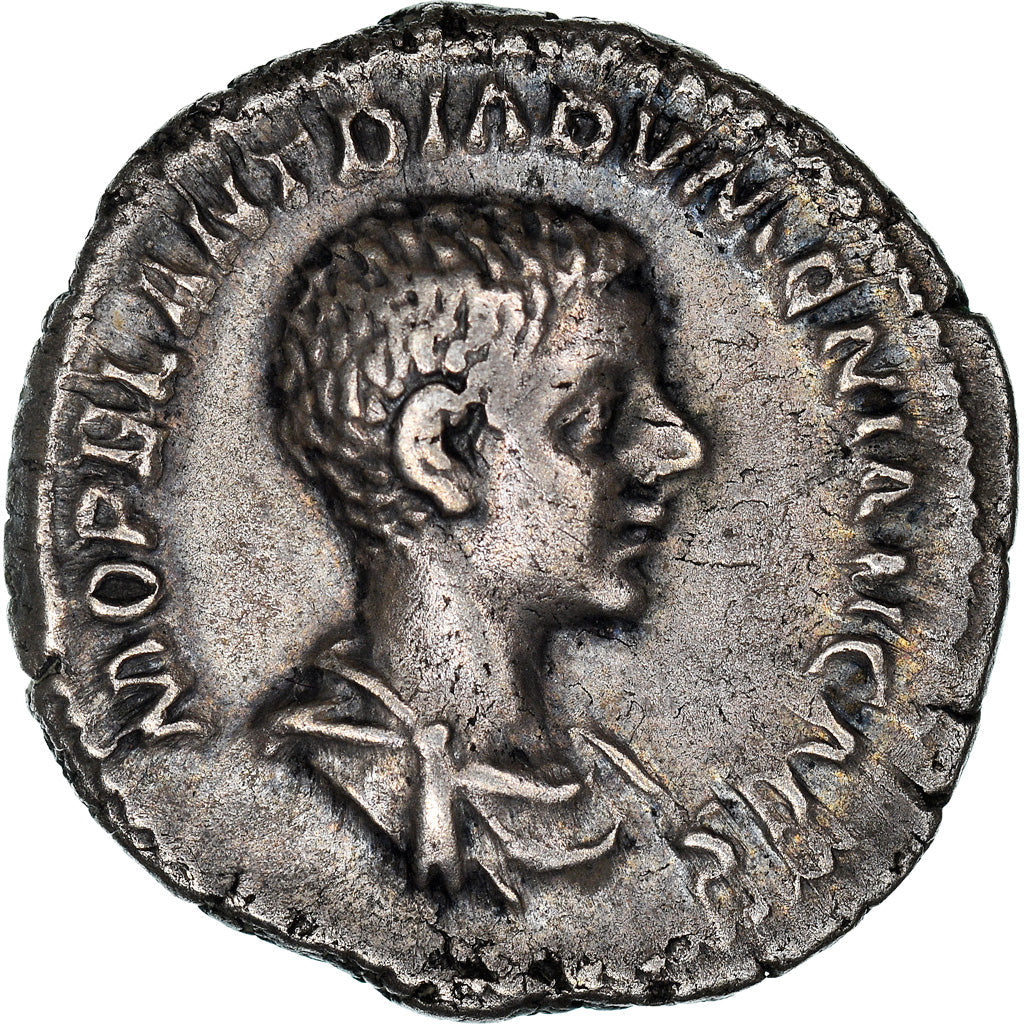 Mince, 
  
  diadumenian, 
  
  denár