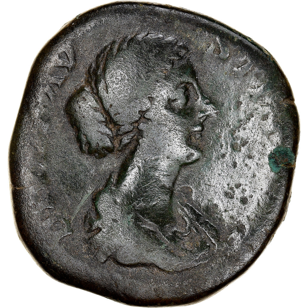 Mince, 
  
  Diva Faustina II, 
  
  Sestertius